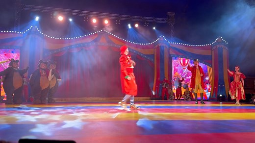 9.7K views · 61 reactions | The cast of Kilmarnock’s Goldilocks and the Three Bears singing Dance The Night at the end of a recent performance. Did you go along to see the show in the circus tent? | Kilmarnock Standard | Facebook