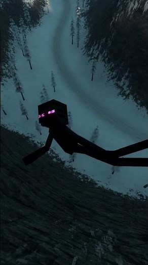 Minecraft Enderman Ragdoll Physics - Epic Falls