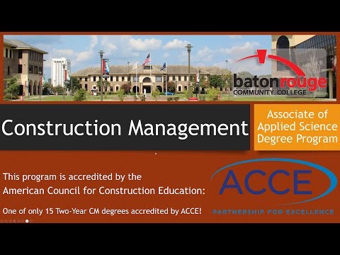 BRCC Construction Management Degree Overview 1m