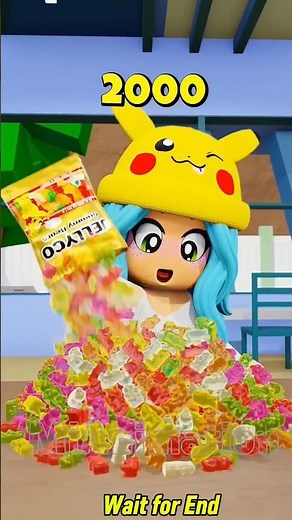 wait for end 😱😱 - Gummy Bear 2000 vs 2026 vs 2050- Funny Meme #roblox #cartoon #shorts
