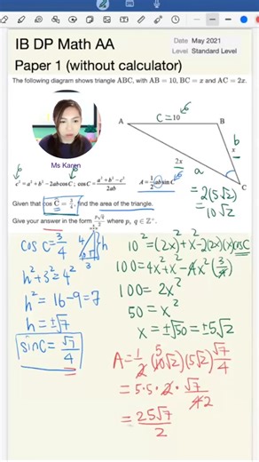 Mentorhood Math on Instagram: "IB DP Math AA Paper 1 📖 | Non-Calculator Trigonometry & More (Part 2) Ready for more IB DP Math AA Paper 1 practice? Here comes the Part 2! Learn essential formulas, problem-solving techniques, and strategies to help you boost your confidence and score higher on the IB Math exam! 📌 Follow for expert IB Math tutorials, exam tips, and step-by-step solutions! #IBMath #MathAA #IBMathExam #MathPaper1 #ExamSuccess #Trigonometry #IBDiploma #StudySmart #MathHelp #IBDP"