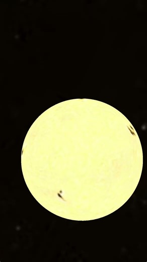 This is telescope 5 hours Timelapse To view the Sun rotation #sun #shorts