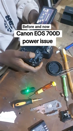 Canon EOS 700D power issues