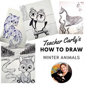 How to Draw Winter Animals for Beginners