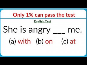 English Grammar Test Only 1% can pass the tests