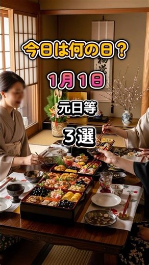 今日は何の日？ ＃1月1日