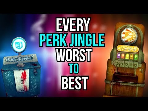 EVERY PERK JINGLE RANKED WORST TO BEST (COD ZOMBIES)
