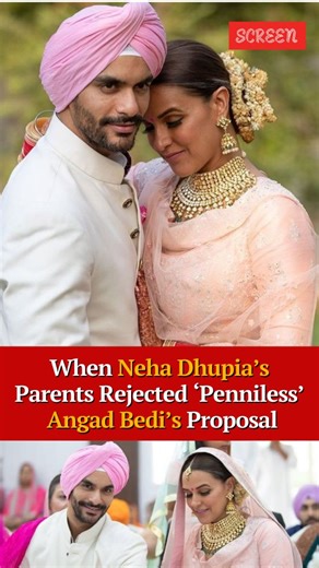 SCREEN on Instagram: "#SCREENBollywood: From a chance gym sighting in Delhi to a secret gurudwara wedding in 2018, Angad Bedi and Neha Dhupia’s love story took unexpected turns. A rejected proposal, fate, and a little help from Yuvraj Singh and Karan Johar changed everything. Tap the link in bio to read more! (SCREEN, Neha Dhupia, Angad Bedi, Angad Bedi Neha Dhupia love story, celebrity marriage, Yuvraj Singh, Karan Johar, hush-hush wedding, Bollywood couples, Bollywood news, Entertainment news)