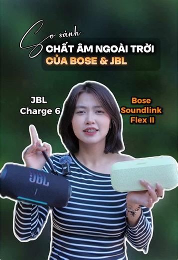 Sound test chất âm ngoài trời của Bose Soundlink flex II và JBL Charge 6 cùng Tyn nha #jbl #bosesoundlinkflex2 #charge6 #soundtest ##thienvuaudio