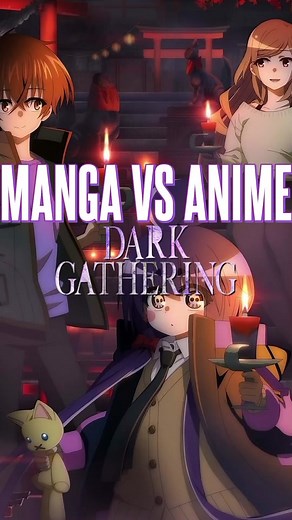 Dark Gathering 👻 episode 1, manga vs anime 🔥 #darkgathering #darkgatheringmanga #darkgatheringanime #mangavsanime