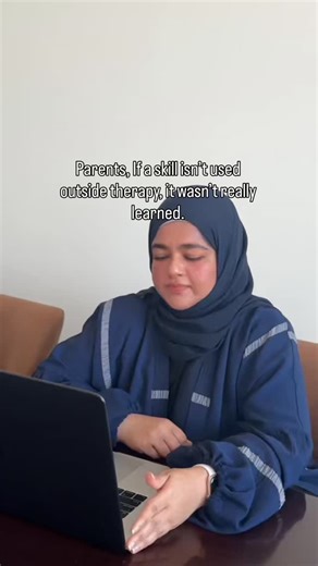 ABA 🌟BCBA ✏️ Afiya | In applied behavior analysis, learning is not proven in the therapy room. A skill is considered learned only when it appears: at home at... | Instagram