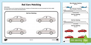 Workstation Pack: Transport Matching Activities - Set 1