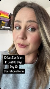 Mastering Your Cricut Day 10 today we are going over the operations menu in Cricut design space. This is the menu that you will use to change what happens when you go to cut. Followed to become Cricut crafting confident #cricut #cricutforbeginners | Dinosaur Mama SVG