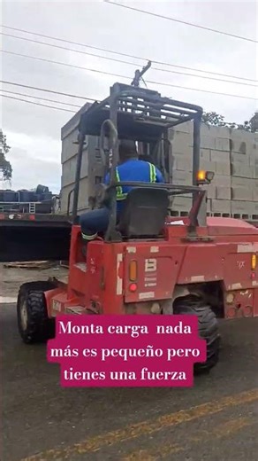 a forklift, the strongest for unloading and loading heavy loads