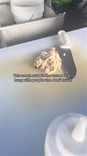 4.3K views · 9 comments | This conch salad is exactly why I can’t hang with people who don’t travel. Baby… if you’ve never had Bahamas-fresh conch, we’re not arguing about anything. Get a passport, get some sunlight, and stop letting your taste buds struggle in states  #CapCut #capcutambassador #capcutpioneer #conchsalad #bahamas | Brittani Williams | Facebook