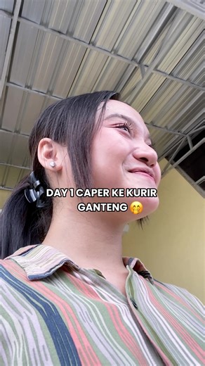 rasanya pengen di lama lamain ngobrol sm mas kurir😝 #kurir #viral #kurirganteng #pdkt #fyp