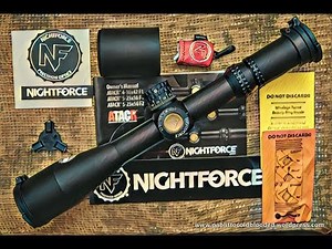 Распаковка и Обзор: Nightforce ATACR 7-35x56 F1 ZeroS 0.1Mil сетка Mil-R с подсветкой.