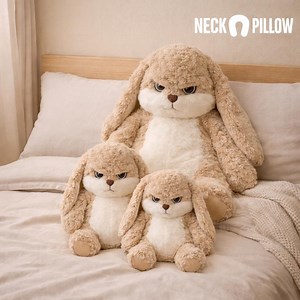 Grumpy Bunny Plush Toy – Soft Cotton Stuffed Rabbit - Etsy Australia