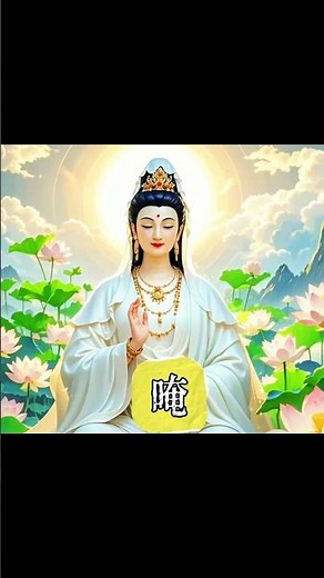 大悲咒高清悅耳 Great Compassion Mantra Da Bei Zhou 千手千眼大悲心陀羅尼 觀世音菩薩#大悲咒#觀世音菩薩
