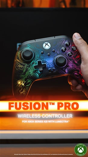 1.1K views · 17 reactions | When your controller looks this good, why wouldn’t you show it off? 朗 Check out the FUSION Pro Wireless and its magnetic charging stand: https://bit.ly/4pLNBQr | PowerA | Facebook