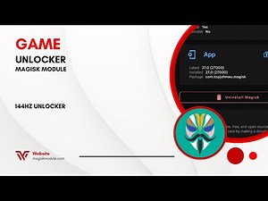 120Hz Game Unlocker Magisk Module #masiskmodule #lsposed