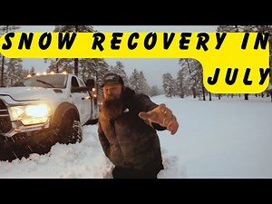 Left for DEAD!! 3 feet of SNOW, we need the world largest OFF-ROAD TOW TRUCK!!