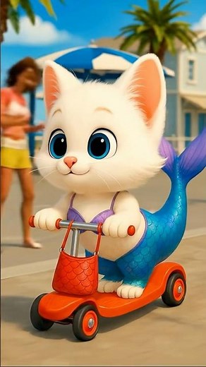 🐾💖 When a Cat Becomes a Mermaid Princess… Get Ready for Maximum Cuteness!