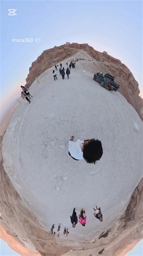 14 reactions · 8 comments | Wanna have fun?! Try thisthe Masada Snake path Masada means: stronghold o fortress, located on an isolated rock plateau in the Judean Desert, on the eastern edge of Israel, overlooking the Dead Sea. #masadaclimb #insta360x5 #highlightseveryonefollowers | Prince Huckz | Facebook