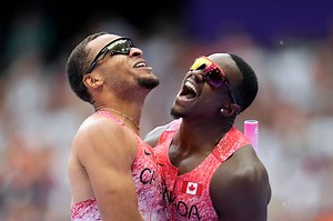 'Olympic champions, forever': Aaron Brown breaks down men's 4x100m relay race from Paris 2024
