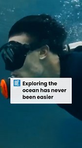 47K views · 192 reactions | Transform your underwater adventures! Dive deeper, stay longer, and illuminate your journey with a powerful LED light, all while powered by an incredible 70,000 MAH battery for up to five hours of exploration. Don't miss out on the amazing deals with our affiliate links. Buy now: CRONDA Tankless Diving System - https://amzn.to/3oC4D91 | Interesting Engineering | Facebook