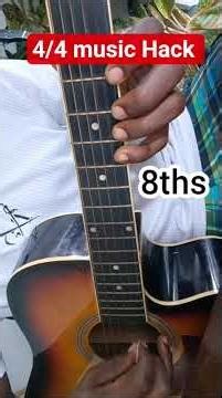 Time Signature HACKS #guitartutorial #music #easy