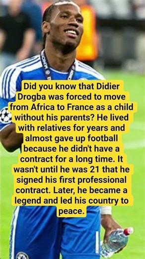 HE ALMOST LEFT FOOTBALL 😳 THE STORY OF DROGB