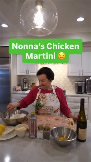 Nonna Gracie on Instagram: "Comment “cookbook” for 75 of Nonna’s old-school recipes, including this one! Guys, our Nonna’s biggest dream is to become a New York Times Bestseller. The only way she can do that is to get her pre-orders up. So, if you plan on ordering “Sunday Dinner with Nonna Gracie”, please don’t wait. Let’s make our Nonna a New York Times Bestseller! #nonna #homemade #chickenmartini #italian #trending"