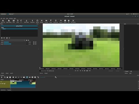 ShotCut Tutorial: How To Pixelate And Keyframe Changes To A Video Clip.