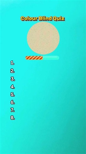Only 1% Can See All Hidden Numbers 👀🔥 | Colour Blind Test #colourblindquiz #eyetest #shorts #viral