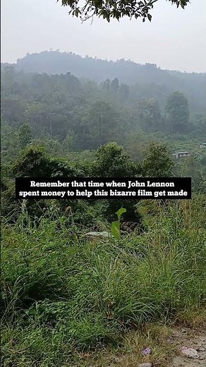 A film from 1973 that is hands down the most bizarre film that ever got made #bizarre #johnlennon