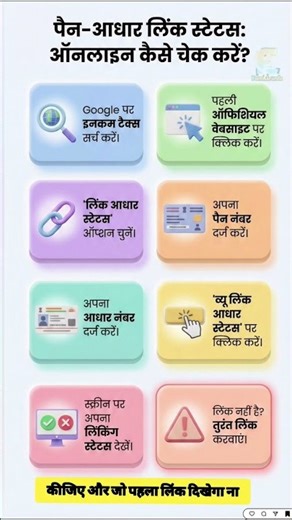 Aadhaar PAN Link Status Check Online 🔥 | PAN Aadhaar Link Kaise Check Kare | Income Tax Portal
