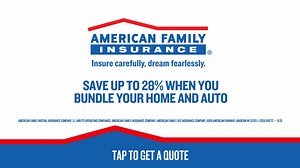 103 reactions · 14 shares | Bundle your home & auto coverages and save up to 28%! It’s one of the ways we help keep your dreams moving forward. Get a quote today! | American Family Insurance | Facebook