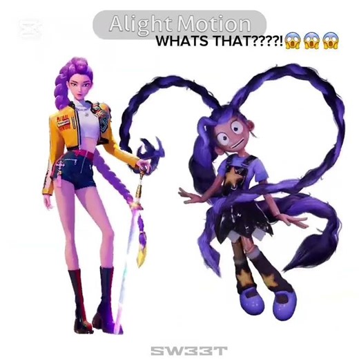 WHO'S THE MOST PURPLEST??? // shitpost #trend#wybijsie#foryou#purple#lily#yuri#noli#rumi#meme#funny