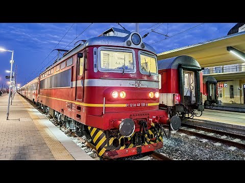 Train cab ride Bulgaria: Burgas - Sofia [via Karlovo]