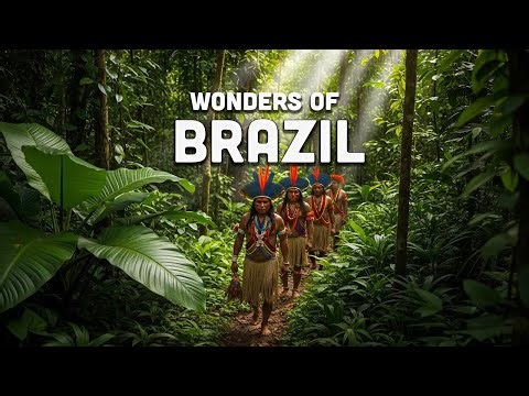WONDERS OF BRAZIL | The Most Amazing Places In Brazil | 4K Travel Video