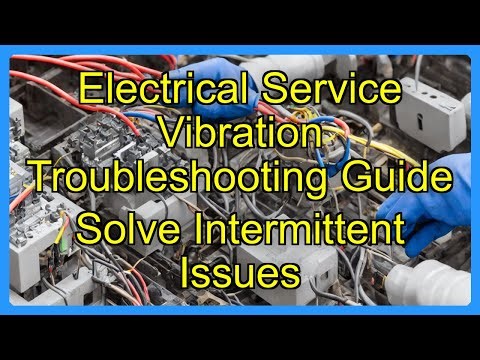 Electrical Service Vibration Troubleshooting Guide Solve Intermittent Issues