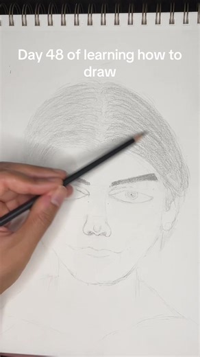 Day 48 of learning how to draw. A slow day today. Just kept practicing with different shading techniques and faces. #art #artist #smallartist