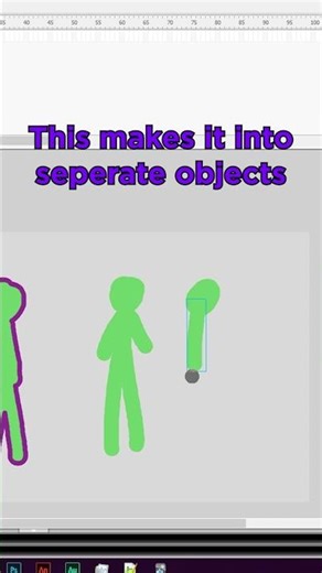 Stickfigure Outline Tutorial #adobeanimate #flash