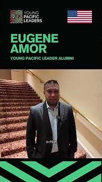 Young Pacific Leaders | US Roadshow 2025 | INTERVIEW 09 - Eugene Amor