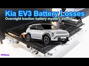 Kia EV3 Battery losses over night. Mystery solved.