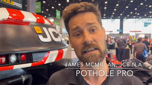 JCB Pothole Pro is a three in one machine for road repair. Here's the front end. | Construction Equipment magazine