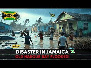 ✓⚠️ Disaster in Jamaica 🇯🇲 | Hurricane Melissa Floods Old Harbour Bay 🌊😢