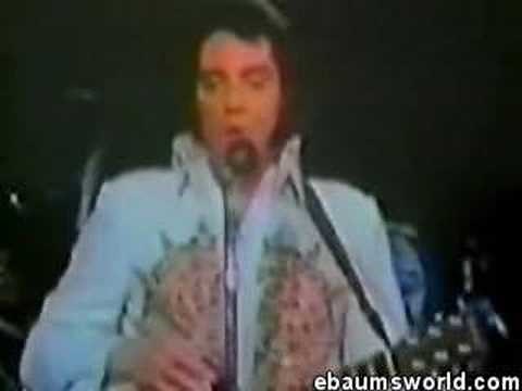 Elvis Drunk On Stage