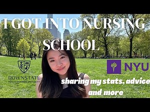 NYU nursing vs. Suny Downstate | my stats& decisions🩺💊